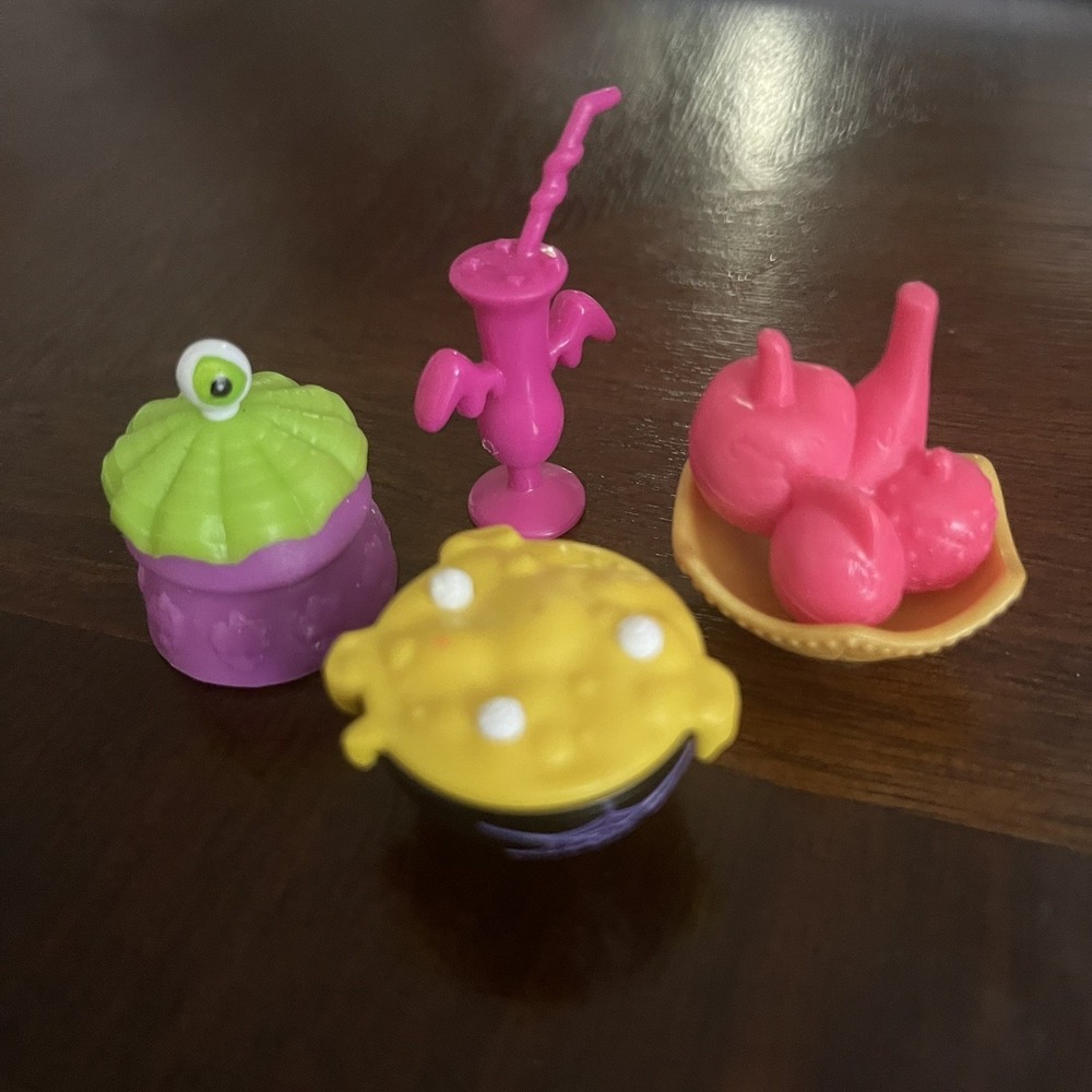 Monster High Doll Accessory Lot Food Drink